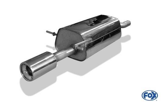 Dacia Logan Limousine Benzin Endschalldämpfer einseitig - 1x90 Typ 13