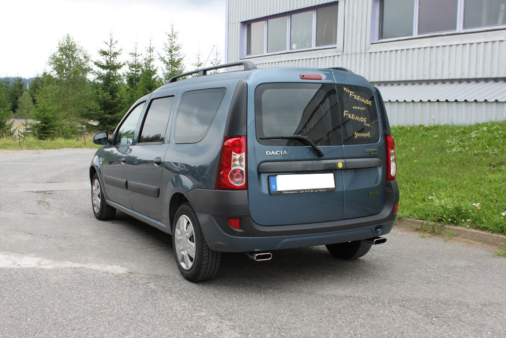 Dacia Logan Kombi Endschalldämpfer Ausgang rechts/links - 130x50 Typ 52 rechts/links