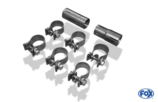 Dacia Duster 4x4 Endschalldämpfer quer Ausgang rechts/links - 115x85 Typ 32 rechts/links