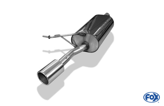 Dacia Duster 4x2 - Frontantrieb Endschalldämpfer - 1x90 Typ 12