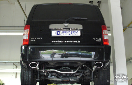Dodge Nitro Endrohrsystem rechts/links - 140x90 Typ 32 rechts/links