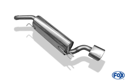 Fiat Bravo 198 für Modelle mit Stoßstangenausschnitt Endschalldämpfer - 135x80 Typ 53