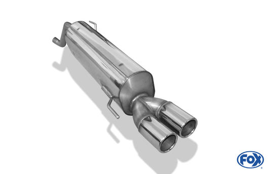 Fiat Grande Punto 199 - Benzin Endschalldämpfer - 2x76 Typ 12