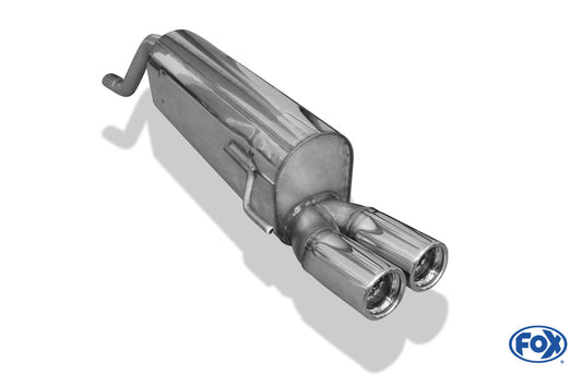 Fiat Grande Punto 199 - Benzin Endschalldämpfer - 2x76 Typ 13