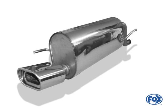 Fiat Grande Punto 199 - Benzin Endschalldämpfer - 135x80 Typ 53