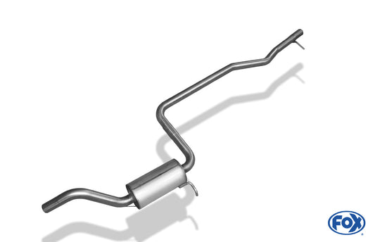 Ford Fiesta GFJ Vorschalldämpfer