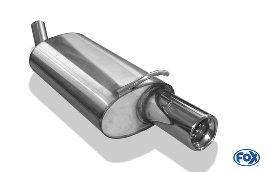 Ford Fiesta GFJ Endschalldämpfer - 1x80 Typ 13