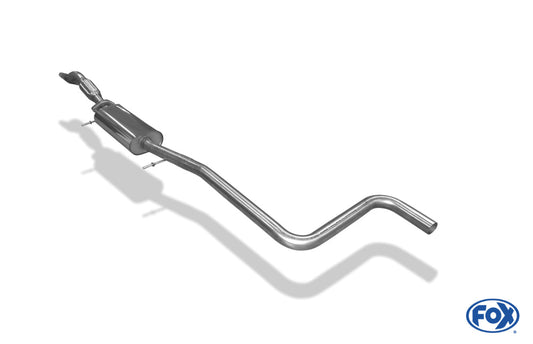 Ford Fiesta VII/ Fiesta VII Sport Benzin Vorschalldämpfer