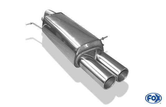 Ford Fiesta VII ST200 Endschalldämpfer - 2x90 Typ 12