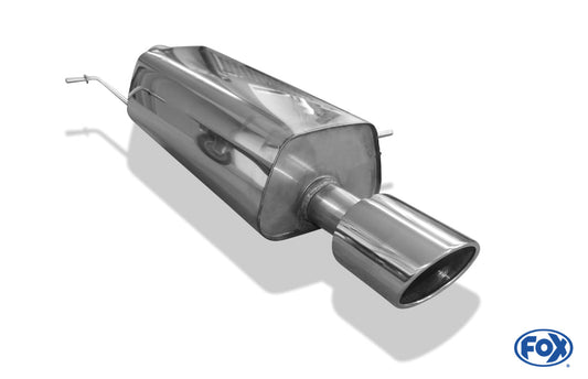 Ford Fiesta VII ST Endschalldämpfer - 129x106 Typ 32