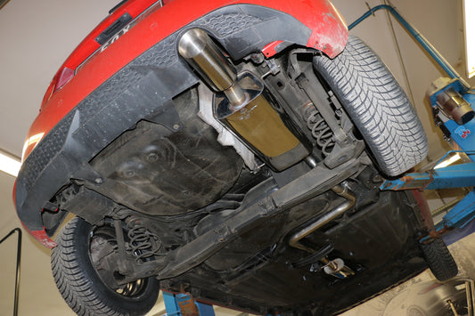 FOX Ford Fiesta MK8 - JHH Endschalldämpfer - 1x100 Typ 25