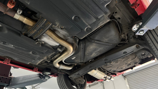 FOX Ford Fiesta MK8 ST - JHH Anlage inkl. Abgasklappe ab OPF - 2x90mm Typ 25