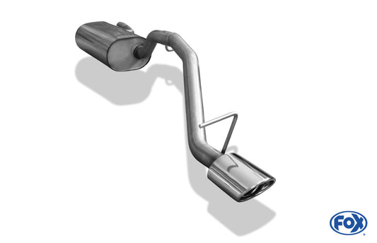 Ford Focus II Fließheck Facelift Endschalldämpfer - 106x71 Typ 33