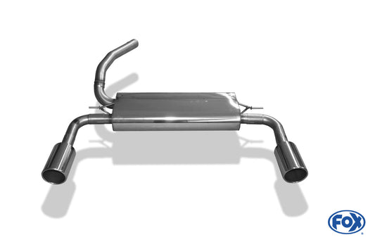 Ford Focus III Turnier Ecoboost Endschalldämpfer Ausgang rechts/links - 1x100 Typ 16 rechts/links