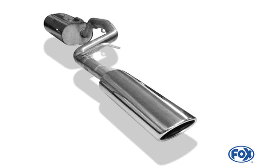 Ford Focus III Ecoboost - Turnier/ Kombi Endschalldämpfer Ausgang links - 106x71 Typ 32 links