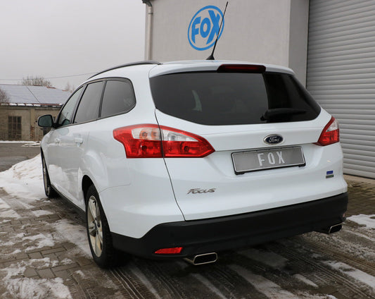 Ford Focus III Ecoboost - Turnier/ Kombi Endschalldämpfer Ausgang rechts/links - 145x65 Typ 59 rechts/links