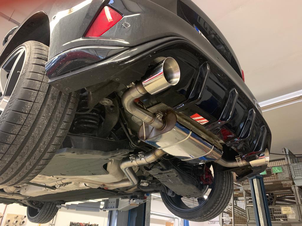 Ford Focus IV ST Endschalldämpfer Ausgang rechts/links ab OPF - 1x100 Typ 25 rechts/links