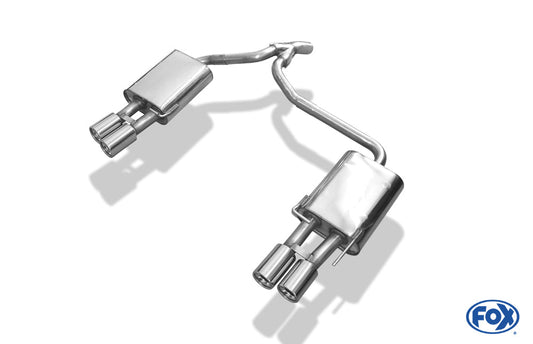 Ford Mondeo IV Turnier (Kombi) - 2,5l Endschalldämpfer rechts/links - 2x80 Typ 13 rechts/links