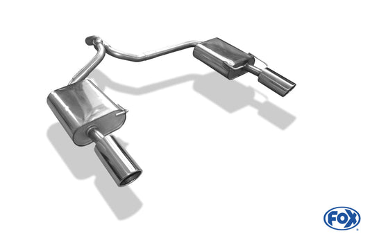 Ford Mondeo IV Turnier (Kombi) - Titanium S Endschalldämpfer rechts/links - 1x100 Typ 16 rechts/links