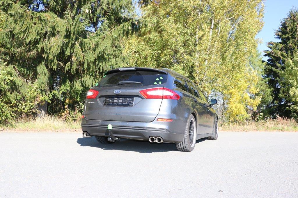 Mondeo V Schrägheck/ Turnier/ Stufenheck Endschalldämpfer quer Ausgang rechts/links - 2x76 Typ 25 rechts/links