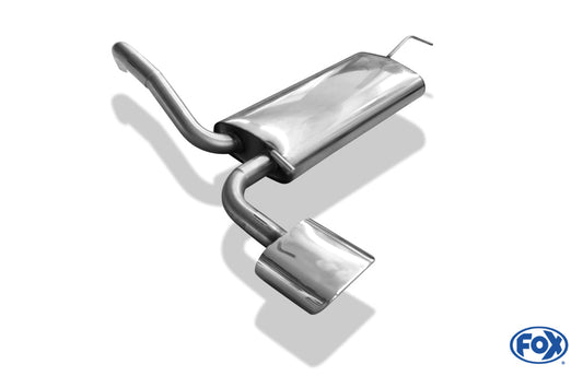 Ford Ka Endschalldämpfer - 150x70 Typ 53