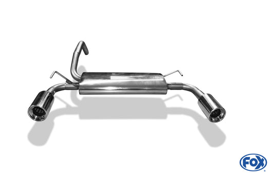 Ford Ka Endschalldämpfer rechts/links - 1x90 Typ 13 rechts/links