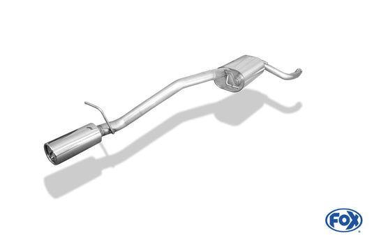 Ford C-Max Endschalldämpfer - 1x90 Typ 13