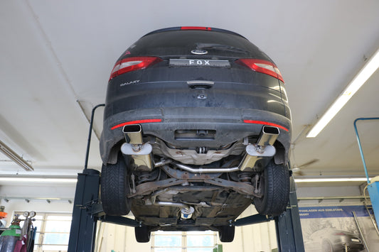 FOX Ford Galaxy II - WA6 Endschalldämpfer rechts/links - 145x65 Typ 59 rechts/links