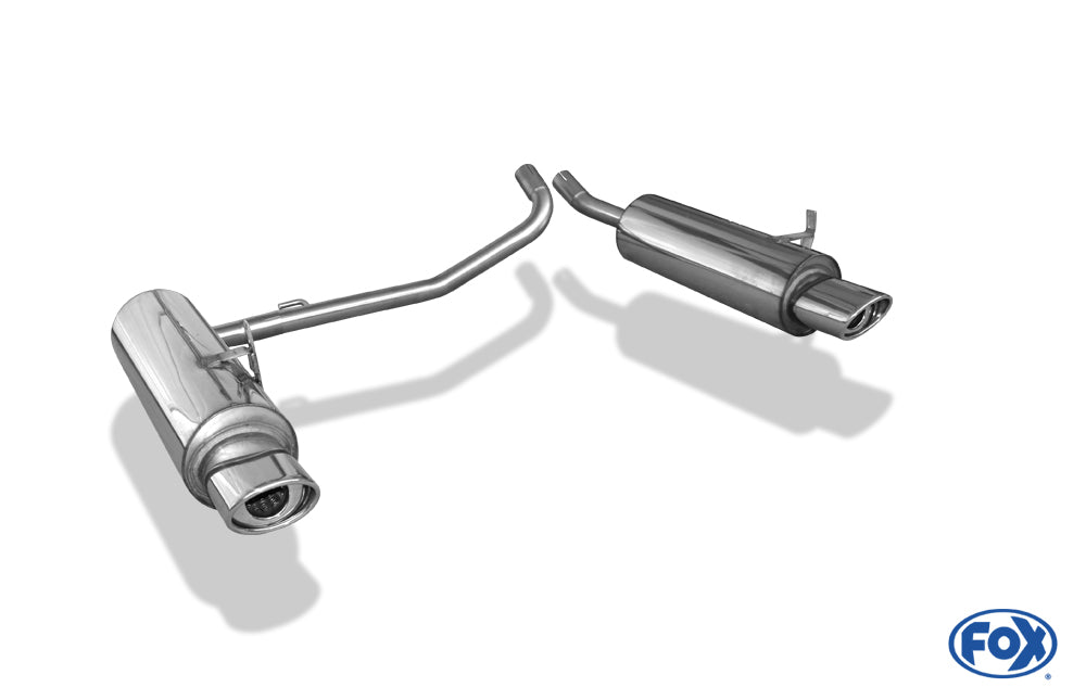Ford Escape/ Maverick Typ 1N2/ Mazda Tribute EP2 Endschalldämpfer rechts/links - 115x85 Typ 33 rechts/links