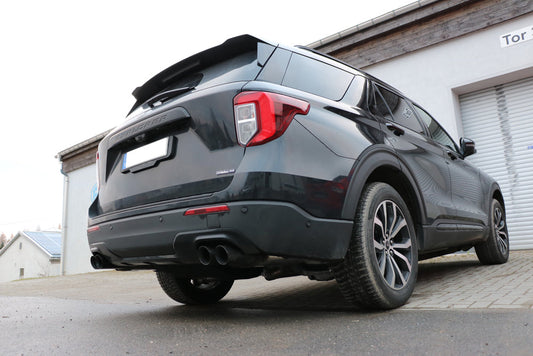 Ford Explorer Typ WUJ Endschalldämpfer rechts/links - 2x90 Typ 25 rechts/links schwarz emalliert