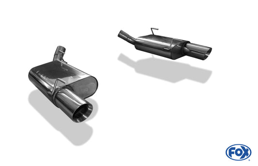 Ford Mustang GT Coupe Endschalldämpfer rechts/links - 1x100 Typ 25 rechts/links