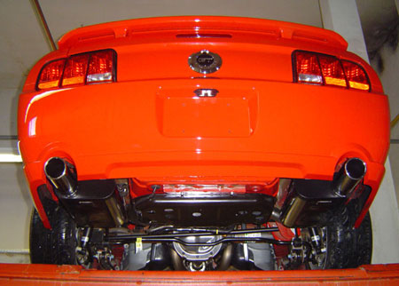 Ford Mustang GT Coupe Endschalldämpfer rechts/links - 1x90 Typ 17 rechts/links