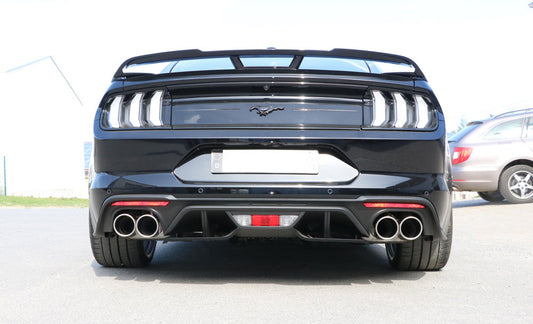 Ford Mustang VI Facelift Coupe & Convertible - 8 -Zylinder Endschalldämpfer rechts/links - 2x100 Typ 16 rechts/links