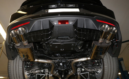 Ford Mustang VI Facelift Coupe & Convertible - 8 -Zylinder Endschalldämpfer rechts/links - 2x100 Typ 25 rechts/links