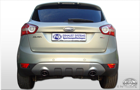 Ford Kuga Endschalldämpfer Ausgang rechts/links - 106x71 Typ 32 rechts/links