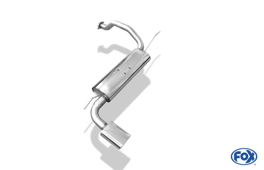 Honda Civic IV Endschalldämpfer quer - 135x80 Typ 52