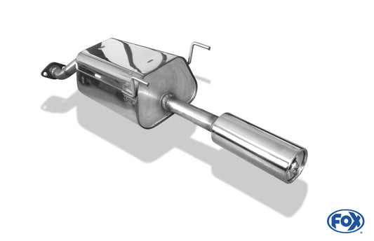 Honda Civic VII Coupé Endschalldämpfer - 1x90 Typ 13