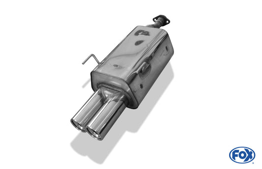 Honda Civic VII - 5-türer Endschalldämpfer - 2x80 Typ 13