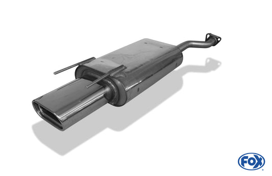 Honda Accord V/ Rover 620 Si Endschalldämpfer - 160x80 Typ 53