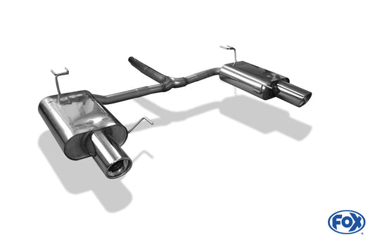 Honda Accord VIII CU1 Limousine & Tourer Endschalldämpfer rechts/links - 1x100 Typ 17 rechts/links
