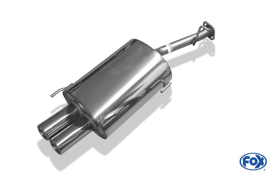 Honda Prelude IV BB2/3 Endschalldämpfer - 2x76 Typ 13