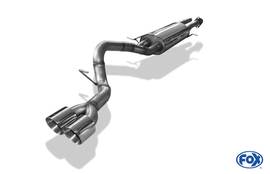 Hummer H2 Halbanlage ab Kat - 2x114 Typ 25