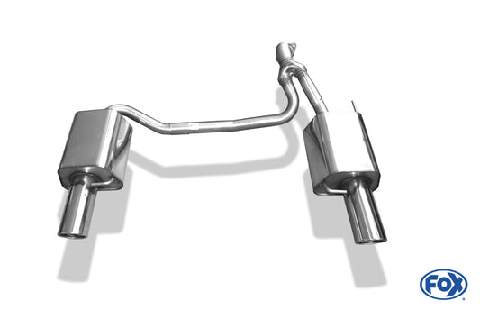 Hyundai Coupe Typ GK - 2,7l V6 Endschalldämpfer rechts/links - 1x100 Typ 17 rechts/links