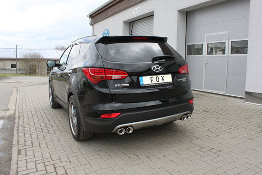 Hyundai Santa Fé 4x4 - DM Endrohrsystem rechts/links - 2x88x79 Typ 71 rechts/links