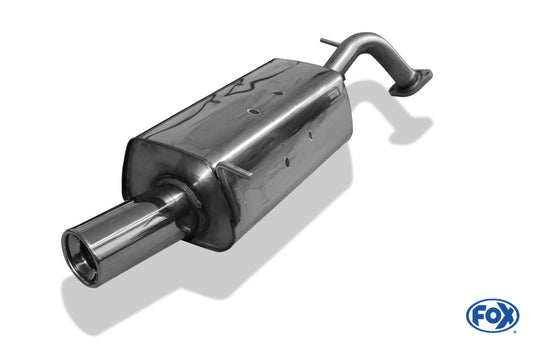 Hyundai Getz - 3/5 türer Endschalldämpfer - 1x90 Typ 13