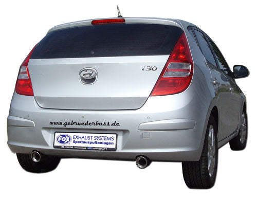 Hyundai i30 - Korea Endschalldämpfer - 1x90 Typ 17 rechts/links