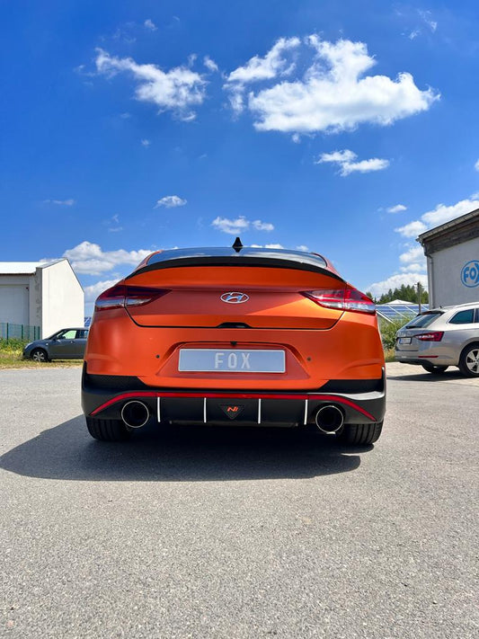 FOX Hyundai i30N Fastback Facelift Endrohre passend auf den originalen Endschalldämpfer - 1x130 Typ 14 rechts/links