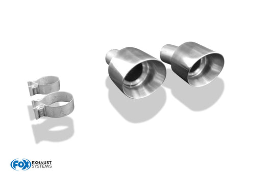 FOX Hyundai i30N Fastback Facelift Endrohre passend auf den originalen Endschalldämpfer - 1x130 Typ 24 rechts/links