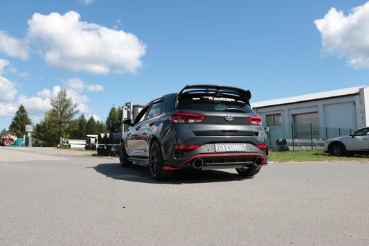 FOX Hyundai i30N Facelift Endrohre passend auf den originalen Endschalldämpfer - 1x130 Typ 14 rechts/links
