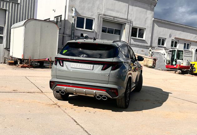 FOX Hyundai Tucson NX4 - 4x2 & 4x4 Endschalldämpfer - 2x115x85 Typ 32 rechts/links